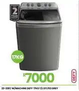 Fair Price Defy 17Kg T/L Grey Washing Machine DTL153 offer