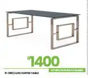 Fair Price Luxe Coffee Table 11-398 offer