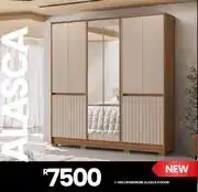 Fair Price Alasca Wardrobe 6 Door 1-286 offer