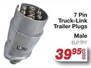 AutoZone 7 Pin Truck-Link Trailer Plugs Male ELPTP7 offer