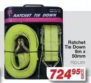 AutoZone Ratchet Tie Down 9m x 50mm FEDL201 offer