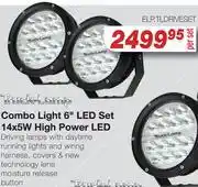 AutoZone Truck-Lamp 6 Combo Light LED Set 14x5W High Power LED ELPTLDRIVESET offer