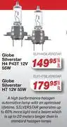 AutoZone Globe Silverstar H4 P43T 12V 55W ELPH4SILVERSTAR offer