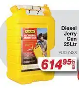 AutoZone Diesel Jerry Can 25 Ltr offer