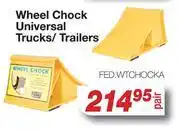 AutoZone Wheel Chock Universal Trucks / Trailers offer
