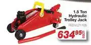 AutoZone 1.5 Ton Hydrailic Trolley Jack offer