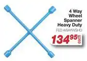 AutoZone 4 Way Wheel Spanner Heavy Duty offer