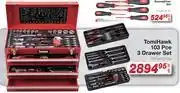 AutoZone TomiHawk 103 Pce 3 Drawer Set offer