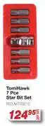 AutoZone TomiHawk 7 Pce Star Bit Set offer