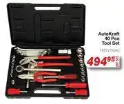 AutoZone AutoKraft 40 Pce Tool Set offer