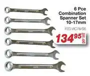 AutoZone AutoKraft 6 Pce Combination Spanner Set 10-17mm offer