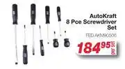 AutoZone AutoKraft 8 Pce Screwdriver Set offer