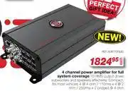 AutoZone Reference Audio 4 Channel Power Amplifier for Full System Coverage offer