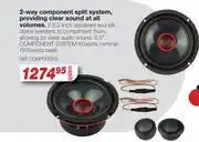 AutoZone Reference Audio 2 Way Component Split System offer
