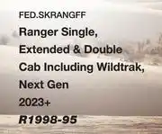 AutoZone Seat Covers: Ford Ranger - Ranger Single, Extended & Double Cab Incl Wildtrak, Next Gen 2023+ offer