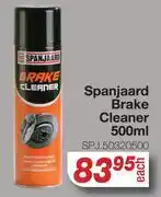 AutoZone Spanjaard Brake Cleaner 500ml offer