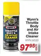 AutoZone Wynn's Throttle Body and Air Intake Cleaner offer