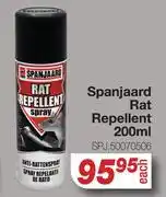 AutoZone Spanjaard Rat Repellent 200ml offer