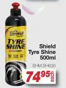 AutoZone Shield Tyre Shine 500ml offer