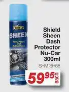 AutoZone Shield Sheen Dash Protector NuCar 300ml offer