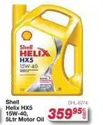 AutoZone Shell Helix HX5 15W-40 Motor Oil SHL.8274-5L Each offer