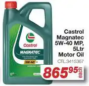 AutoZone Castrol Magnatec 5W-40 MP 5Ltr Motor Oil CTL3415367 offer