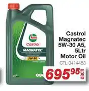 AutoZone Castrol Magnatec 5W-30 A5 5Ltr Motor Oil CTL3414483 offer