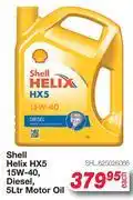 AutoZone Shell Helix HX5 15W-40 Diesel Motor Oil SHL.625026066-5L Each offer