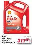 AutoZone Shell Helix HX3 20W-50 Motor Oil SHL.8600-5L offer