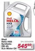 AutoZone Shell Helix HX8 Synthetic 5W-40 Motor Oil SHL.550045698-5L Each offer