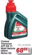 AutoZone Castrol Transmax ATF DX 11 Multi Vehicle 500ml Motor Oil CTL12103765 offer