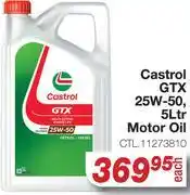 AutoZone Castrol GTX 25W-50 5Ltr Motor Oil CTL11273810 offer