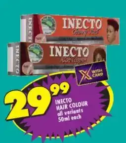 Shoprite Inecto hair colour offer