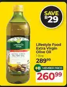 Dis-Chem Lifestyle Food Extra Virgin Olive oil-1Ltr offer