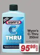 AutoZone Wynn's C-Thru 250ml offer