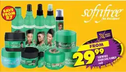 Shoprite Sofnfree haircare range offer