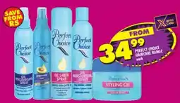 Shoprite Perfect choice haircare range offer