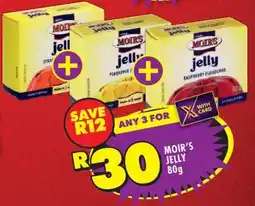 Shoprite Moir's jelly offer
