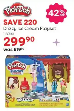 ToysRUs Play-Doh Drizzy Ice Cream Playset offer