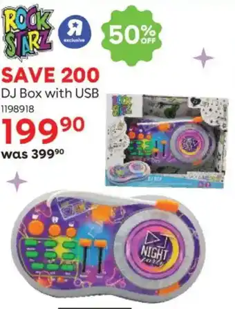 ToysRUs Rock Starz DJ Box with USB offer