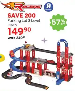 ToysRUs Racers Parking Lot 3 Level offer