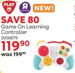 ToysRUs Game On Learning Controller offer