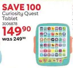 ToysRUs Curiosity Quest Tablet offer