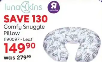 ToysRUs Luna Kins Comfy Snuggle Pillow offer
