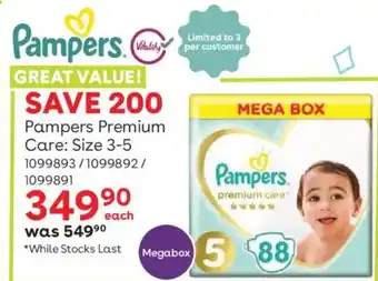 Pampers Premium Care