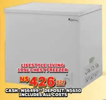 Lewis Lifestyle living chest freezer offer