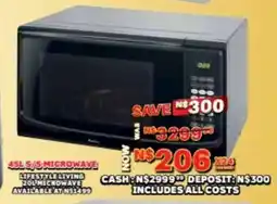 Lewis Lifestyle living microwave offer