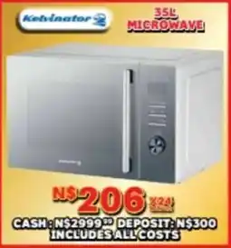 Lewis Kelvinator microwave offer