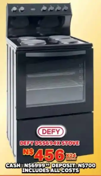 Lewis Defy stove offer