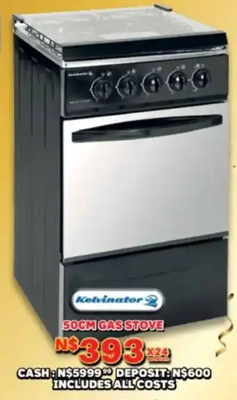 Lewis Kelvinator gas stove offer